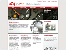 Tablet Screenshot of guppyplastic.com